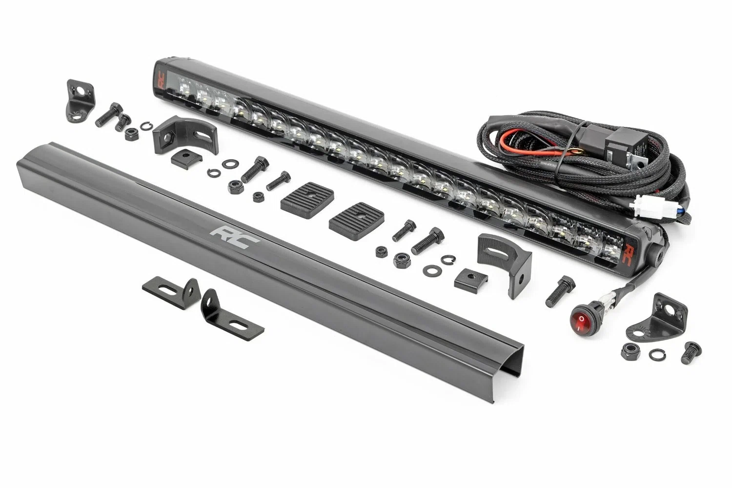 Fits Ford Ranger(19-23) LED Light Kit Bumper Mount 20_ Spectrum Single Row 80815